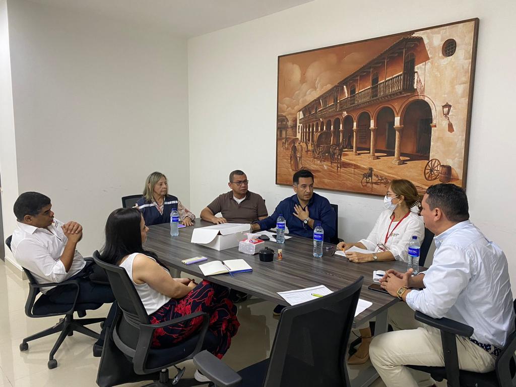 Primera reunión del Comité Regional de Moralización de Bolívar